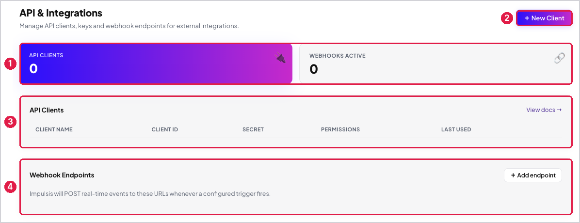 API & Integrations