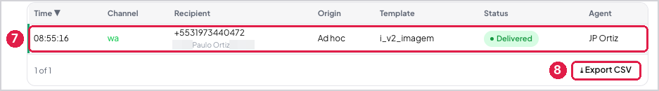Exportar CSV