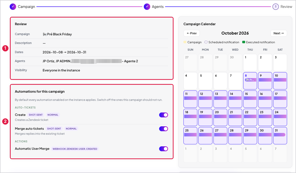 Etapa Review